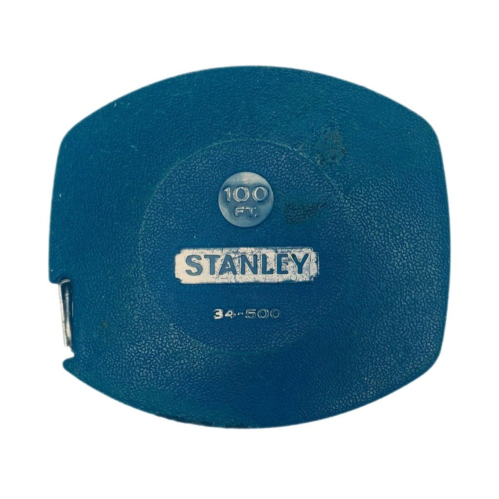 Vintage Stanley Steel Measuring Tape 100 Feet